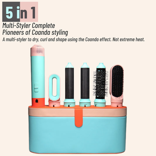 5-in-1 Multi Styler Hot Air Brush & Curling Barrel