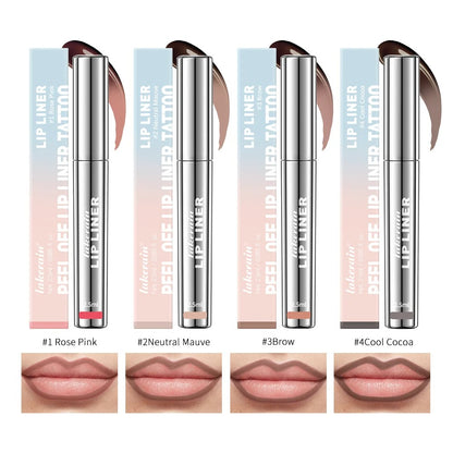 Waterproof Peel-Off Lip Liner & Matte Lip Stain